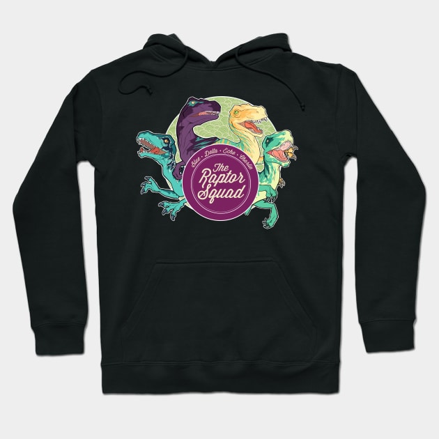 Raptor Squad Hoodie by lovelilylion